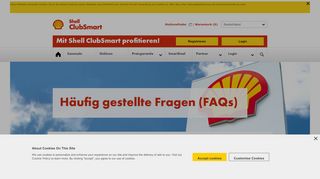 
                            3. Häufig gestellte Fragen - Shell ClubSmart DE - CLUBSMART Online