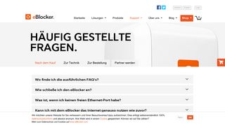 
                            4. Häufig gestellte Fragen zum eBlocker – und alle Antworten.