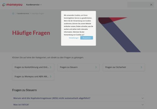 
                            11. Häufige Fragen | Moneyou