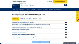 
                            8. Häufige Fragen zu Online-Banking & App | Austrian Anadi Bank AG