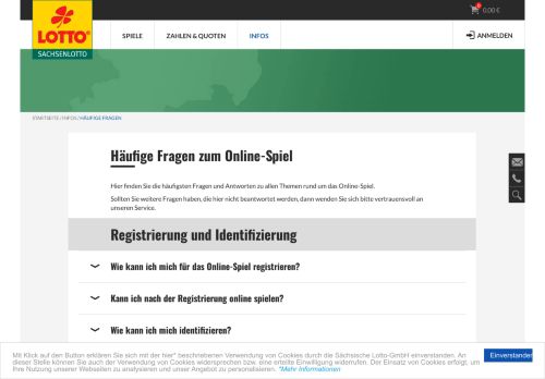 
                            13. Häufige Fragen zum Online-Spiel | sachsenlotto.de