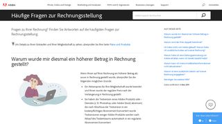 
                            4. Häufige Fragen zur Rechnungsstellung - Adobe Help Center