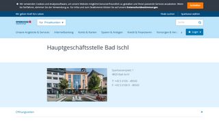 
                            2. Hauptgeschäftsstelle Bad Ischl | Sparkasse Salzkammergut AG