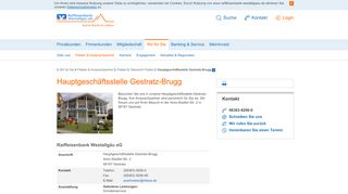 
                            9. Hauptgeschäftsstelle Gestratz-Brugg - Raiffeisenbank Westallgäu eG