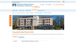 
                            1. Hauptstelle Bad Reichenhall - Volksbank Raiffeisenbank Oberbayern ...