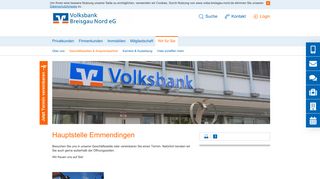 
                            8. Hauptstelle Emmendingen - Volksbank Breisgau Nord