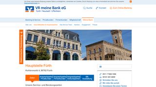 
                            4. Hauptstelle Fürth - VR meine Bank eG