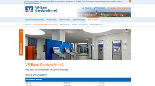 
                            9. Hauptstelle Gerolzhofen | VR-Bank Gerolzhofen eG