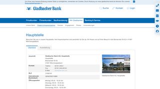 
                            13. Hauptstelle - Gladbacher Bank AG