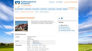 
                            10. Hauptstelle Handewitt - Raiffeisenbank eG, Handewitt