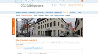 
                            6. Hauptstelle Ingolstadt - Volksbank Raiffeisenbank Bayern Mitte eG