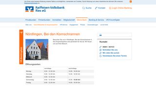 
                            4. Hauptstelle Nördlingen - Raiffeisen-Volksbank Ries eG