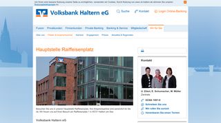 
                            12. Hauptstelle Raiffeisenplatz - Volksbank Haltern eG