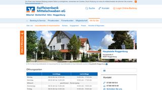 
                            9. Hauptstelle Roggenburg - Raiffeisenbank Mittelschwaben eG