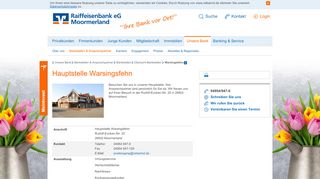 
                            7. Hauptstelle Warsingsfehn - Raiffeisenbank eG Moormerland