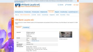 
                            6. Hauptstr. 6 15938 Golßen - VR Bank Lausitz eG - VR Bank Lausitz eG