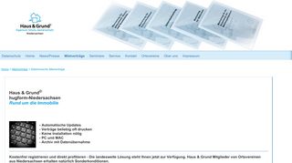 
                            5. Haus & Grund Niedersachsen - Elektronische Mietverträge