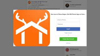 
                            12. Haus-Segen, Die WG Planer App - Facebook