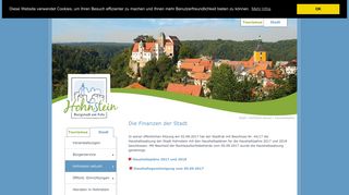 
                            10. Haushaltspläne - Hohnstein - Burgstadt am Fels : Sächsische Schweiz ...