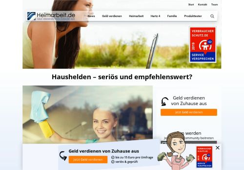 
                            10. Haushelden – seriös und empfehlenswert? | Heimarbeit.de √