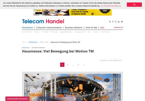 
                            12. Hausmesse: Viel Bewegung bei Motion TM - telecom-handel.de