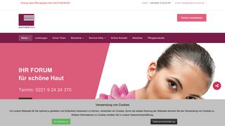 
                            9. Hautforum Köln - DERMA Köln - Hautsache gesund!