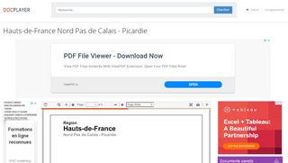 
                            8. Hauts-de-France Nord Pas de Calais - Picardie - PDF - DocPlayer.fr