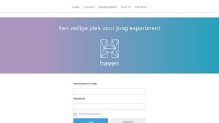 
                            5. Haven - Login