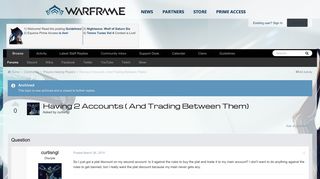 
                            10. Having 2 Accounts ( And Trading Between Them) - Players helping ...