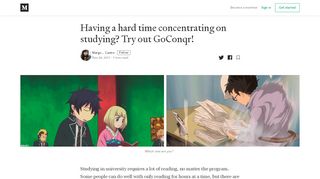 
                            11. Having a hard time concentrating on studying? Try out GoConqr!