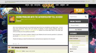 
                            8. Having problems with the Authenticator? Tell us here! - Forum ...