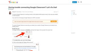 
                            5. Having trouble connecting Google Classroom? Let's fix that ...