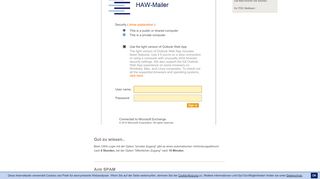 
                            8. HAW-Mailer: Online-Services: HAW Hamburg