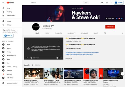 
                            8. Hawkers TV - YouTube
