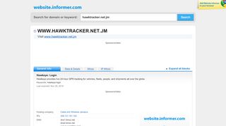 
                            2. hawktracker.net.jm at WI. Hawkeye: Login - Website Informer