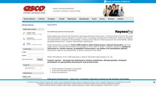 
                            8. HaynesPro ASCO - ASCO Systemy Informatyczne