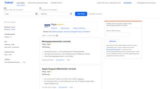 
                            11. Hays Jobs in Hamburg - Februar 2019 | Indeed.com