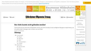 
                            11. HAZ Digital (Hilfe?): Nachrichten – Hildesheimer Allgemeine Zeitung