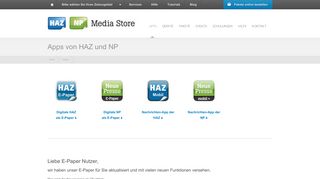 
                            7. HAZ & NP Apps - das E-Paper für die Region Hannover