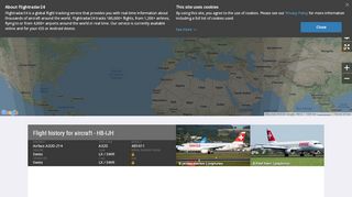 
                            13. HB-IJH - Airbus A320-214 - Swiss - Flightradar24