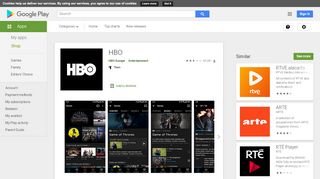 
                            12. HBO Nordic – Google Play ‑sovellukset