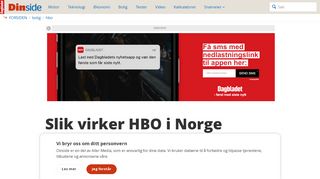 
                            5. Hbo nordic: Slik virker HBO i Norge - DinSide