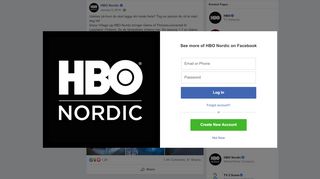 
                            7. HBO Nordic - Usikker på hvor du skal legge din neste... | Facebook