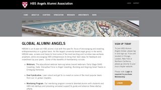 
                            6. HBS Angels Alumni Association - Join HBS Angels