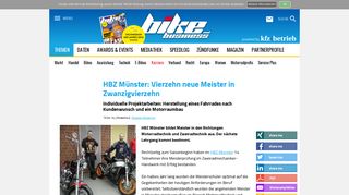
                            10. HBZ Münster: Vierzehn neue Meister in Zwanzigvierzehn