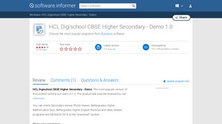 
                            8. HCL Digischool CBSE Higher Secondary - Demo Download Free ...