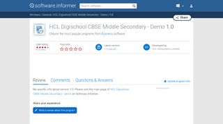 
                            12. HCL Digischool CBSE Middle Secondary - Demo 1.0 Download