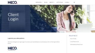 
                            5. H&CO | Client Login