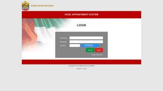 
                            2. HCSC Appointment System