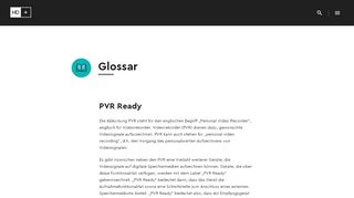 
                            7. HD+ | PVR Ready